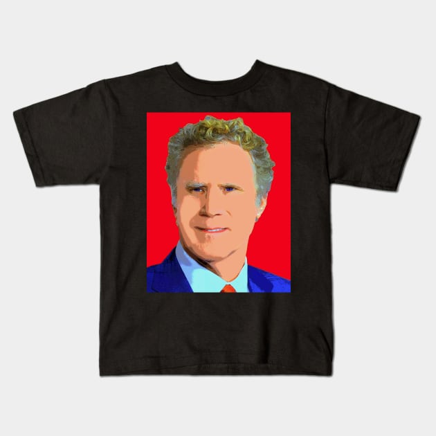 will ferrell Kids T-Shirt by oryan80